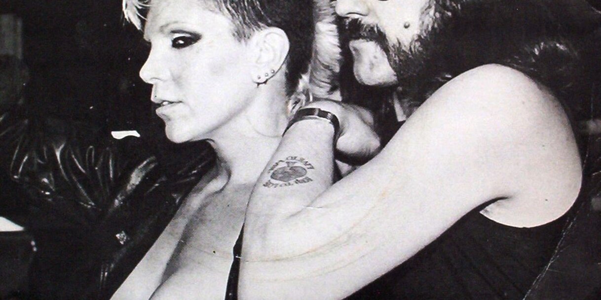 Wendy O. Williams Plasmatics és Lemmy Killmister valamikor a 80-as évek elején