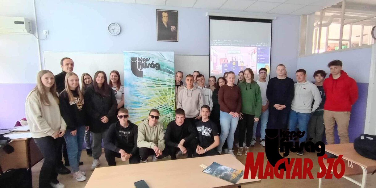 A Képes Ifjúság a topolyai Dositej Obradović Gimnázium és Közgazdasági Középiskolában járt