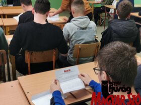 A Képes Ifjúság a topolyai Sinkovics József Műszaki Középiskolában