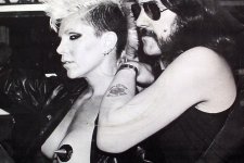 : Wendy O. Williams Plasmatics és Lemmy Killmister valamikor a 80-as évek elején