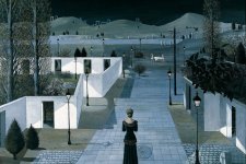 : Paul Delvaux festménye