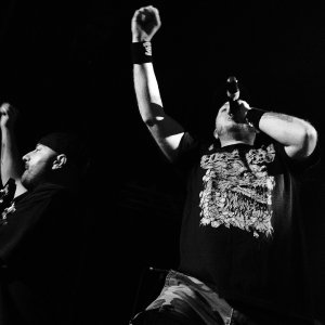 : Még idén a Játékokon, a játszótéren, klikkerezés után: Hatebreed! (fotó: Vígi László)