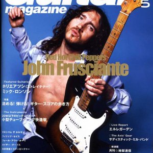 : Frusciante, a címlapsrác: a Guitar magazin 2007-es májusi számának címlapján