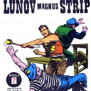 : Zagor a Lunov Magnus strip hetedik számának címlapján